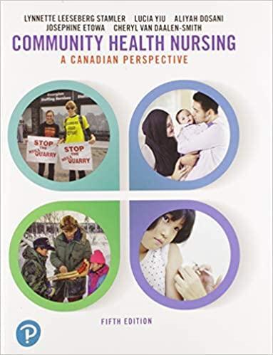 Community Health Nursing Cdn +Mylab Nursing W/ Pearson Etext