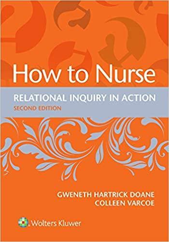 How To Nurse: Relational Inquiry In Action
