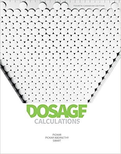 Dosage Calculations