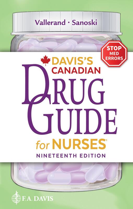 Davis's Canadian Drug Guide For Nurses